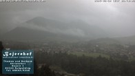 Archiv Foto Webcam Ruhpolding: Bojernhof 19:00