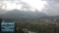 Archiv Foto Webcam Ruhpolding: Bojernhof 09:00