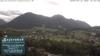 Archiv Foto Webcam Ruhpolding: Bojernhof 17:00