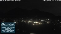 Archived image Webcam View to Ruhpolding (&#34;Bojernhof&#34;) 23:00