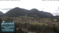 Archiv Foto Webcam Ruhpolding: Bojernhof 11:00