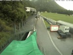 Archiv Foto Webcam Eisarena Königssee: Blick auf die Bobbahn 11:00