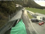 Archiv Foto Webcam Eisarena Königssee: Blick auf die Bobbahn 11:00