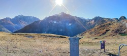 Archived image Webcam La Plagne - Top station of chairlift Bijolin 09:00