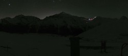 Archived image Webcam La Plagne - Top station of chairlift Bijolin 23:00