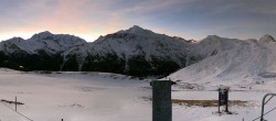 Archived image Webcam La Plagne - Top station of chairlift Bijolin 05:00