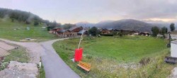 Archiv Foto Webcam La Plagne - Talstation Sessellift Montchavin 06:00
