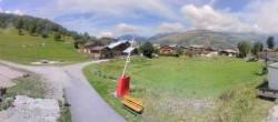 Archiv Foto Webcam La Plagne - Talstation Sessellift Montchavin 11:00