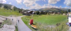 Archiv Foto Webcam La Plagne - Talstation Sessellift Montchavin 15:00