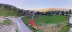 Archiv Foto Webcam La Plagne - Talstation Sessellift Montchavin 07:00
