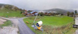 Archived image Webcam La Plagne - Base station chairlift Montchavin 09:00