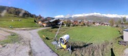 Archived image Webcam La Plagne - Base station chairlift Montchavin 11:00