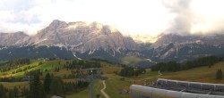 Archiv Foto Webcam Alta Badia: Ausblick von der Bioch Hütte 17:00