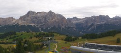 Archiv Foto Webcam Alta Badia: Ausblick von der Bioch Hütte 09:00