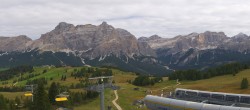 Archiv Foto Webcam Alta Badia: Ausblick von der Bioch Hütte 11:00