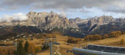Archiv Foto Webcam Alta Badia: Ausblick von der Bioch Hütte 11:00