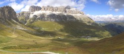 Archived image Webcam Pordoi Pass Fassa Valley 13:00