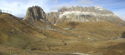 Archiv Foto Webcam Pordoi Pass - Val di Fassa 11:00