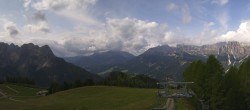 Archived image Webcam Pozza di Fassa: Panoramic view Dolomites 11:00
