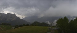 Archived image Webcam Pozza di Fassa: Panoramic view Dolomites 17:00