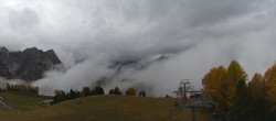 Archived image Webcam Pozza di Fassa: Panoramic view Dolomites 09:00