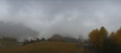 Archived image Webcam Pozza di Fassa: Panoramic view Dolomites 11:00