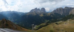 Archiv Foto Webcam Canazei - Col dei Rossi 15:00