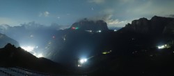 Archiv Foto Webcam Canazei - Col dei Rossi 21:00