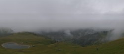 Archiv Foto Webcam Arabba Bec de Roces Hütte 09:00