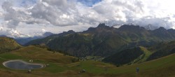 Archiv Foto Webcam Arabba Bec de Roces Hütte 15:00