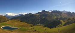 Archiv Foto Webcam Arabba Bec de Roces Hütte 13:00