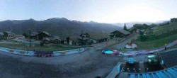Archiv Foto Webcam La Plagne Skischule 05:00