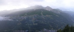 Archiv Foto Webcam La Plagne Villages Panorama 05:00