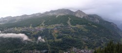 Archiv Foto Webcam La Plagne Villages Panorama 06:00