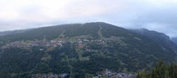 Archiv Foto Webcam La Plagne Villages Panorama 06:00