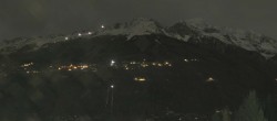 Archiv Foto Webcam La Plagne Villages Panorama 23:00