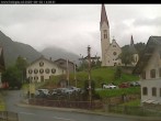 Archiv Foto Webcam Holzgau: Blick von der Pension Knitel 13:00