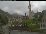 Archiv Foto Webcam Holzgau: Blick von der Pension Knitel 17:00