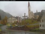 Archiv Foto Webcam Holzgau: Blick von der Pension Knitel 15:00
