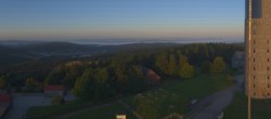 Archived image Webcam Panoramic view from Großer Inselsberg 05:00