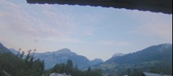 Archived image Webcam La Capelle d´Abondance: Mountain view 06:00