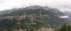 Archiv Foto Webcam Peisey Vallandry - Luftseilbahn Vanoise Express 11:00
