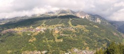 Archiv Foto Webcam Peisey Vallandry - Luftseilbahn Vanoise Express 15:00