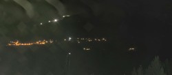 Archiv Foto Webcam Peisey Vallandry - Luftseilbahn Vanoise Express 23:00