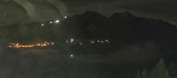 Archiv Foto Webcam Peisey Vallandry - Luftseilbahn Vanoise Express 03:00