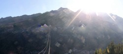 Archived image Webcam Peisey Vallandry - Aerial cableway Vanoise Express 08:00