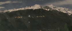Archived image Webcam Peisey Vallandry - Aerial cableway Vanoise Express 01:00