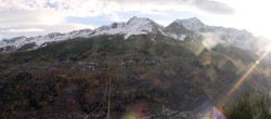 Archived image Webcam Peisey Vallandry - Aerial cableway Vanoise Express 07:00