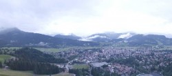 Archiv Foto Webcam Skisprunganlage Oberstdorf 19:00