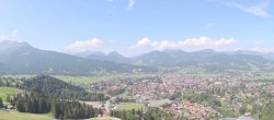 Archiv Foto Webcam Skisprunganlage Oberstdorf 12:00